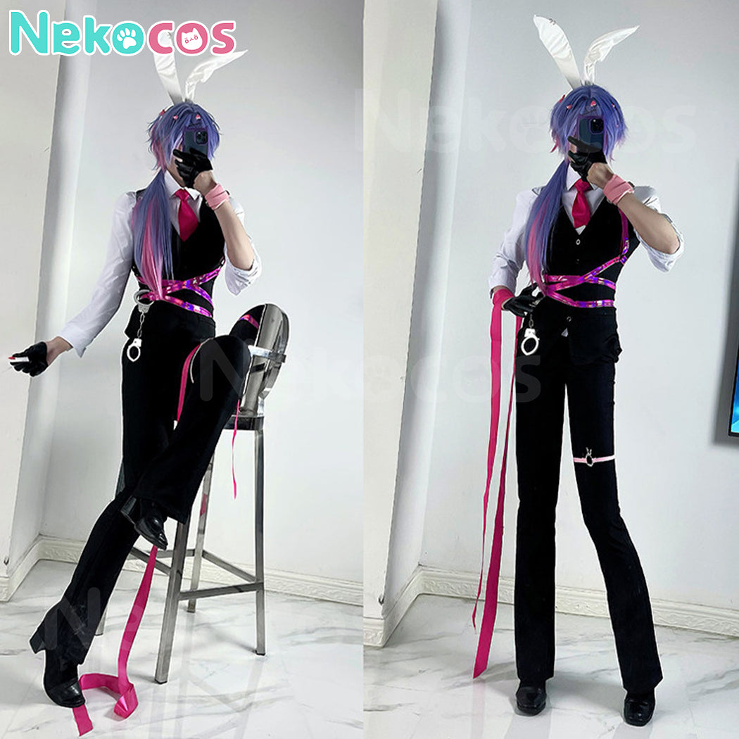 【Nekocos】Vocaloid Hatsune Miku Cosplay Rabbit Hole Gender Transition Cosplay Costume | In Stock