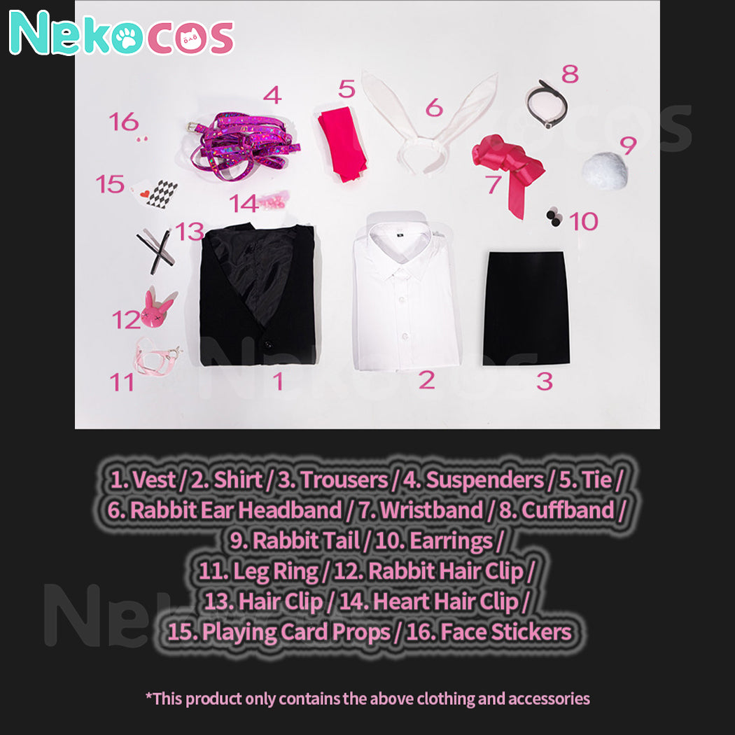 【Nekocos】Vocaloid Hatsune Miku Cosplay Rabbit Hole Gender Transition Cosplay Costume | In Stock