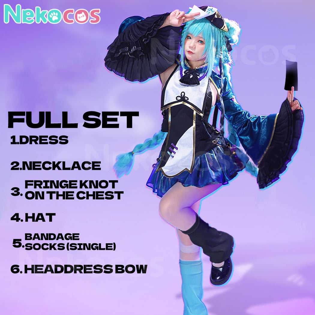 【Nekocos】Vocaloid Hatsune Miku Cosplay Miku Cosplay Costume | In Stock