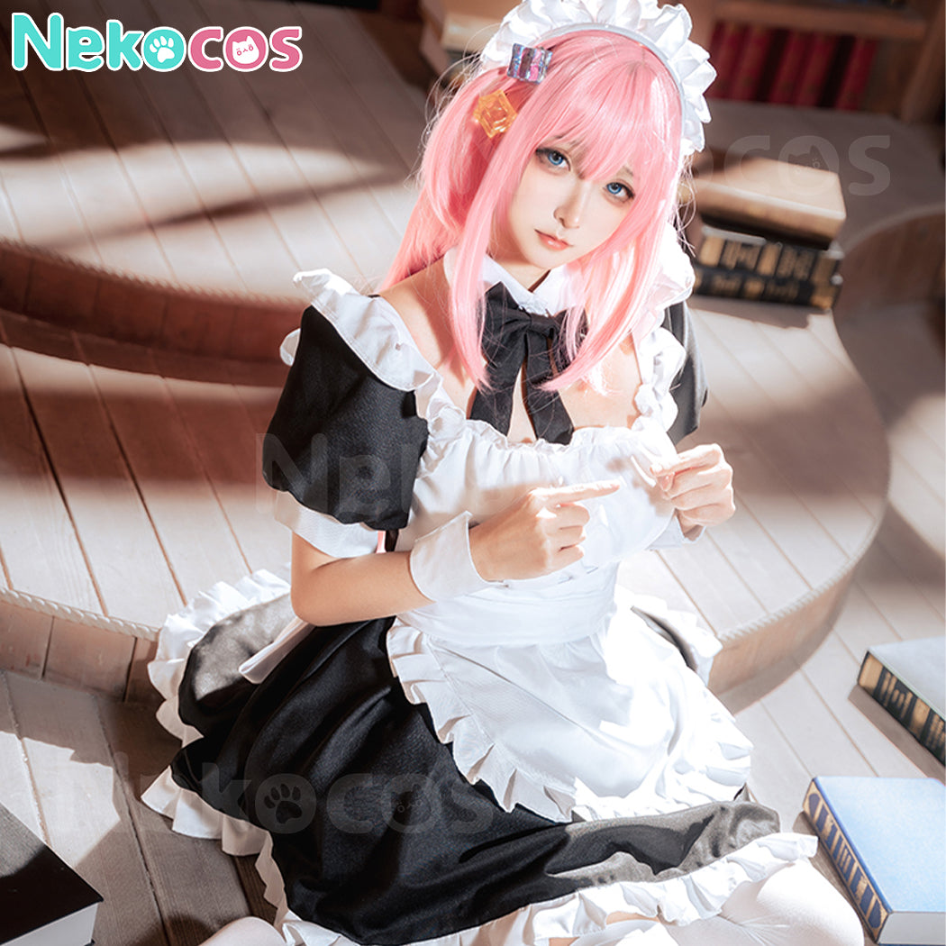【Nekocos】Anime Bocchi the Rock Cosplay Maid outfitCosplay Costume | In Stock