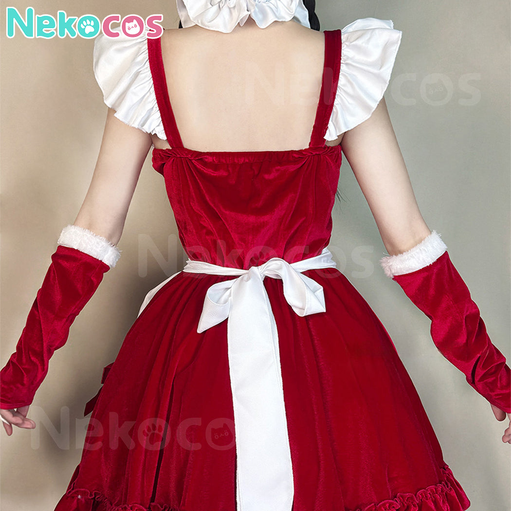 【Nekocos】Game Love Duction! The Guide for Galactic Lovers Cosplay Maid outfit Cosplay Costume | In Stock