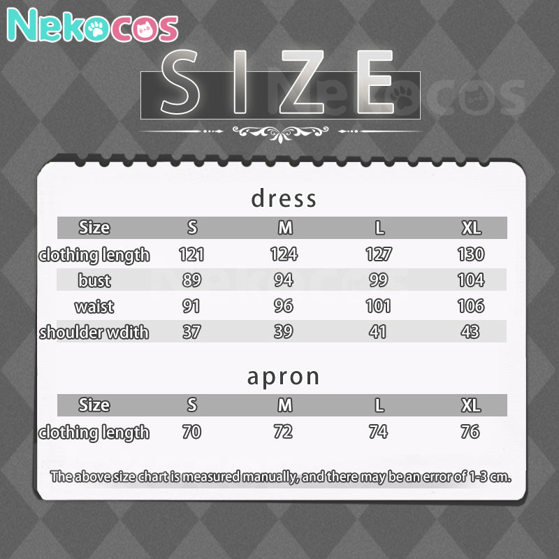 【Nekocos】Game Love Duction! The Guide for Galactic Lovers Cosplay Maid Cosplay Costume Premium Edition | Pre-Sale