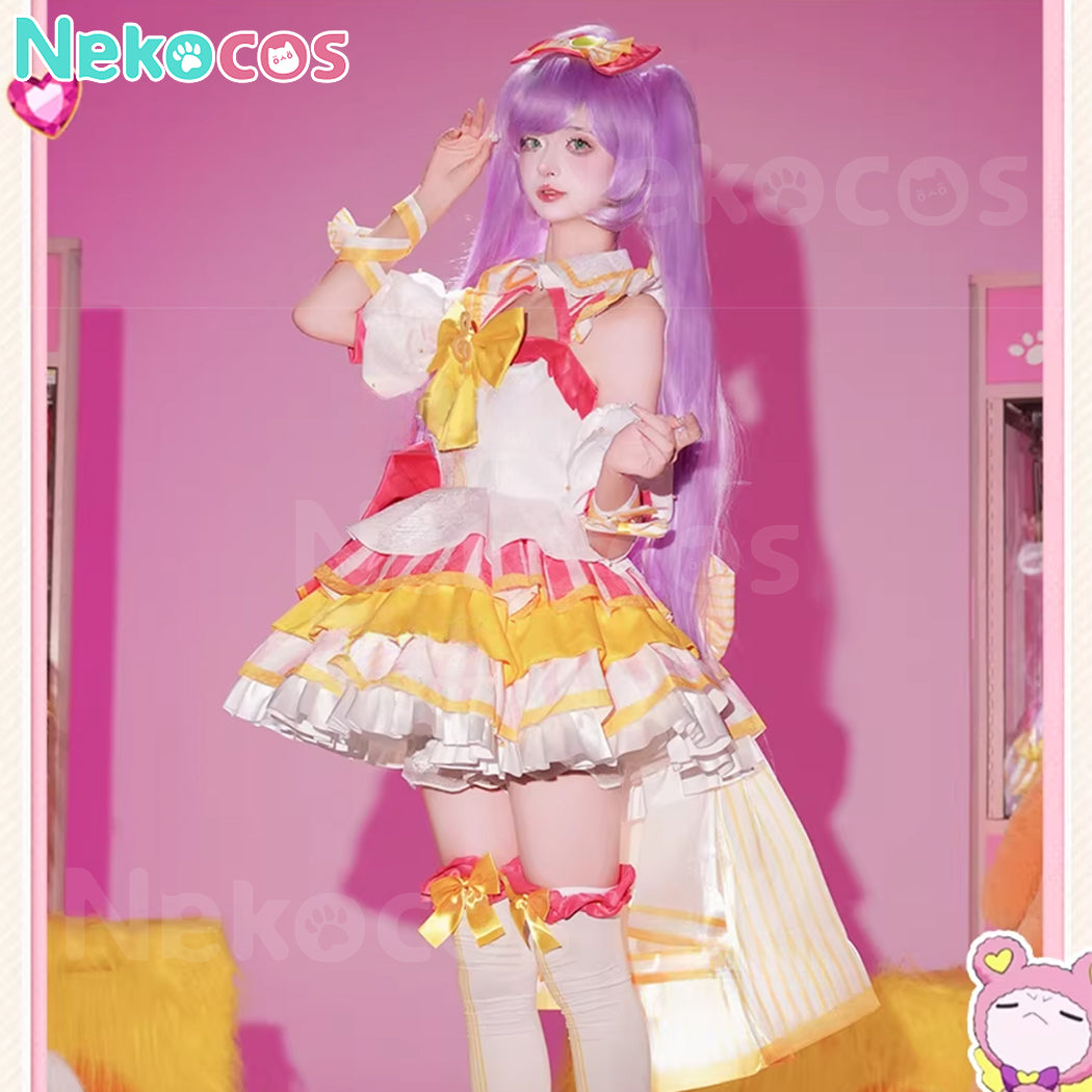 【Nekocos】Game PriPara Cosplay Laala Manaka Cosplay Costume | In Stock