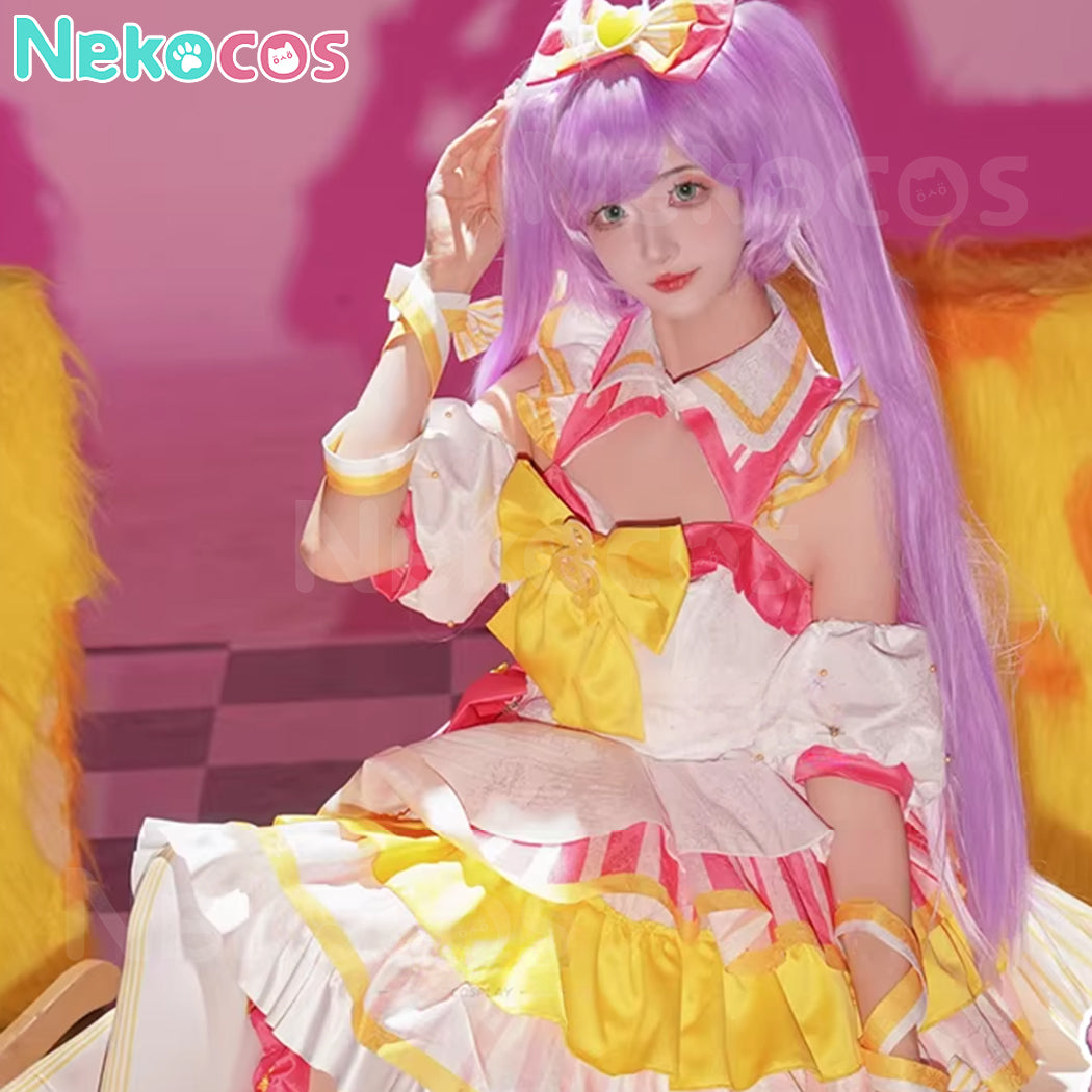 【Nekocos】Game PriPara Cosplay Laala Manaka Cosplay Costume | In Stock