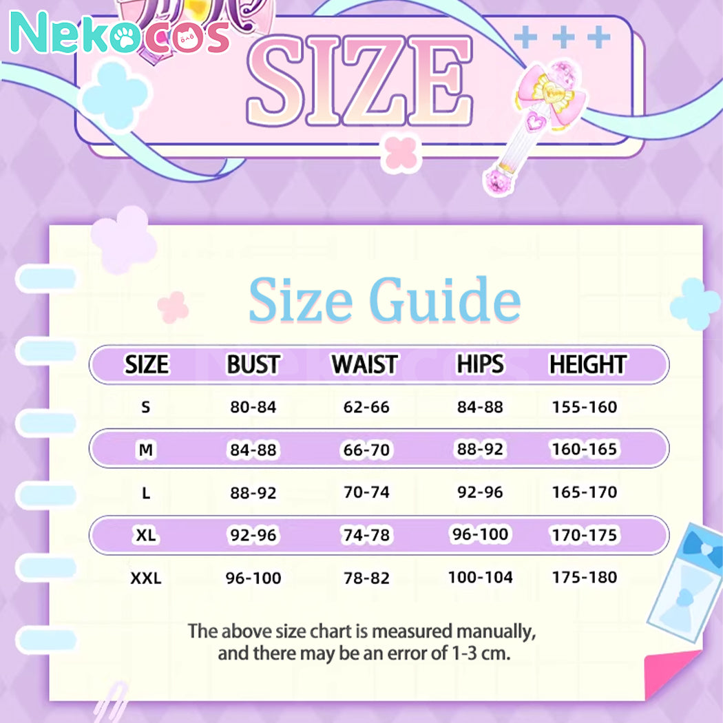 【Nekocos】Game PriPara Cosplay Laala Manaka Cosplay Costume | In Stock