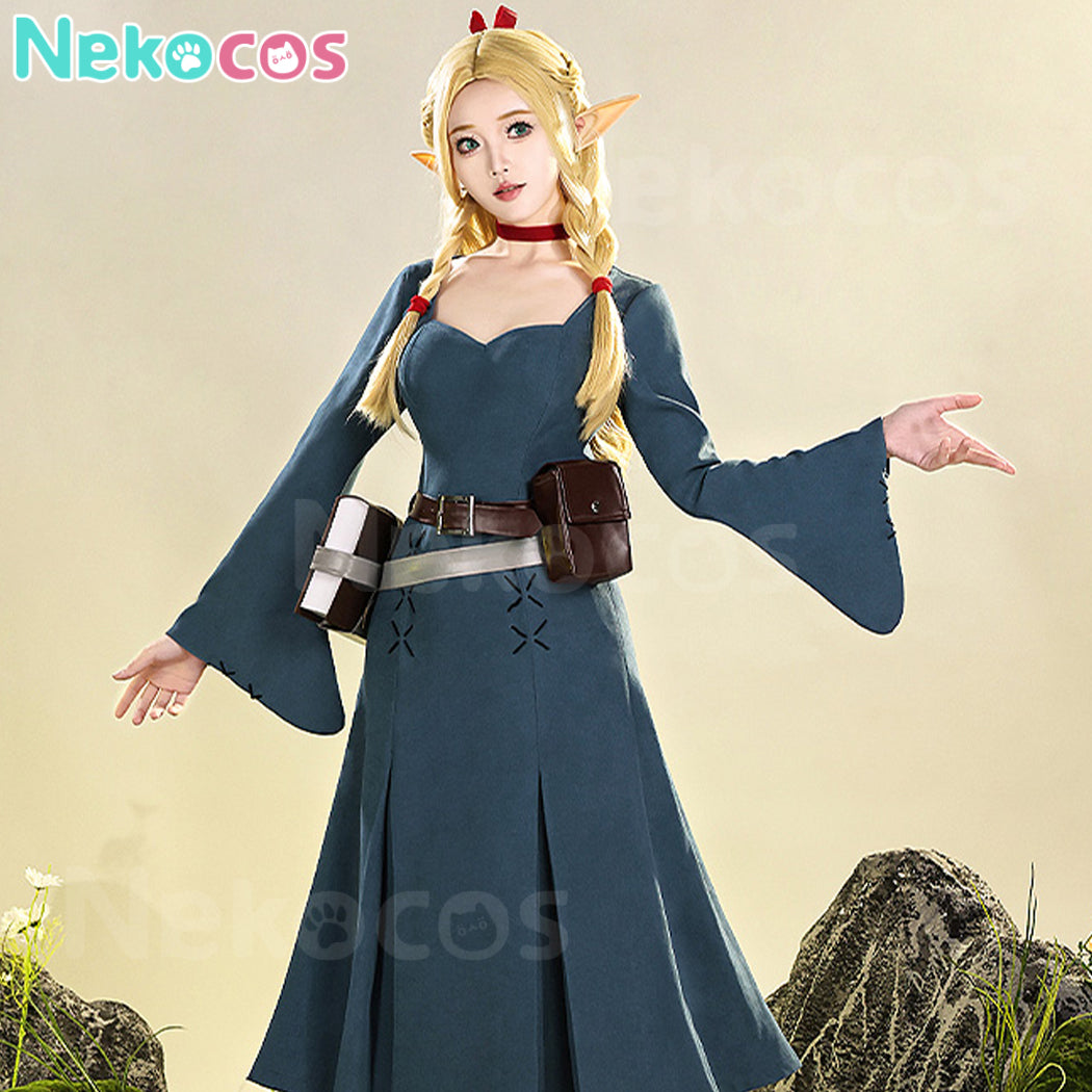 【Nekocos】Anime Delicious in Dungeon Cosplay Marsilla Cosplay Costume Premium Edition | In Stock