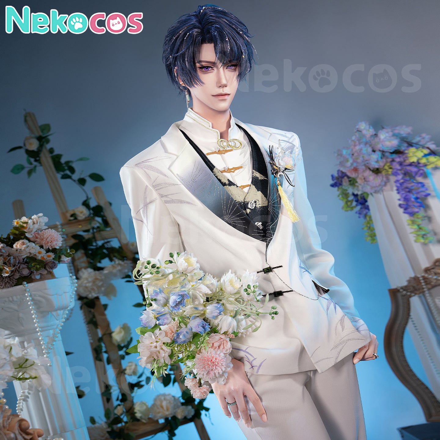 【Nekocos】Game Tears of Themis Cosplay Marius Cosplay Costume Premium Edition | Custom-Tailor