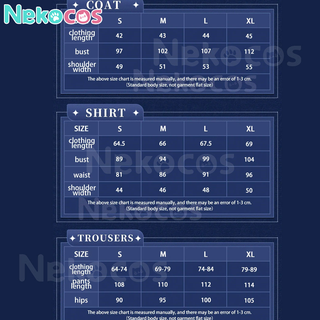 【Nekocos】Game Tears of Themis Cosplay Marius von Hagen Cosplay Costume Premium Edition | In Stock