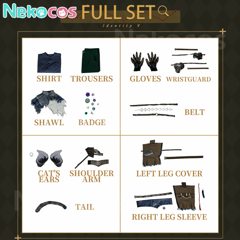 【Nekocos】Game Identity Ⅴ Cosplay Matthias Czernin Cosplay Costume Premium Edition | Custom-Tailor