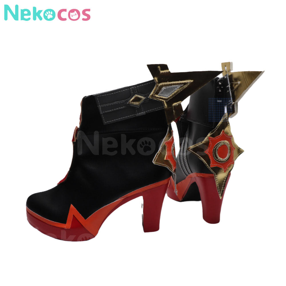 Game Genshin Impact Cosplay Mavuika Cosplay Shoes