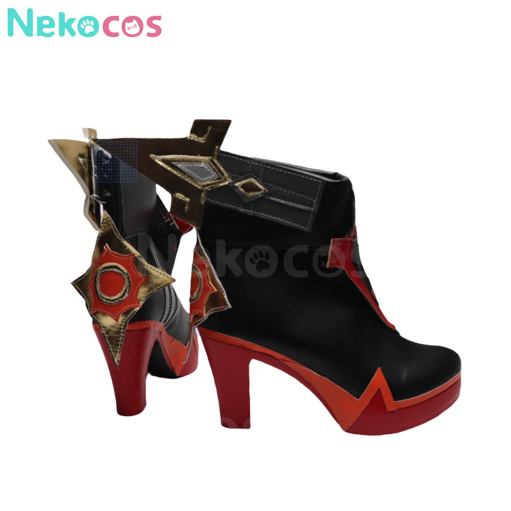 Game Genshin Impact Cosplay Mavuika Cosplay Shoes