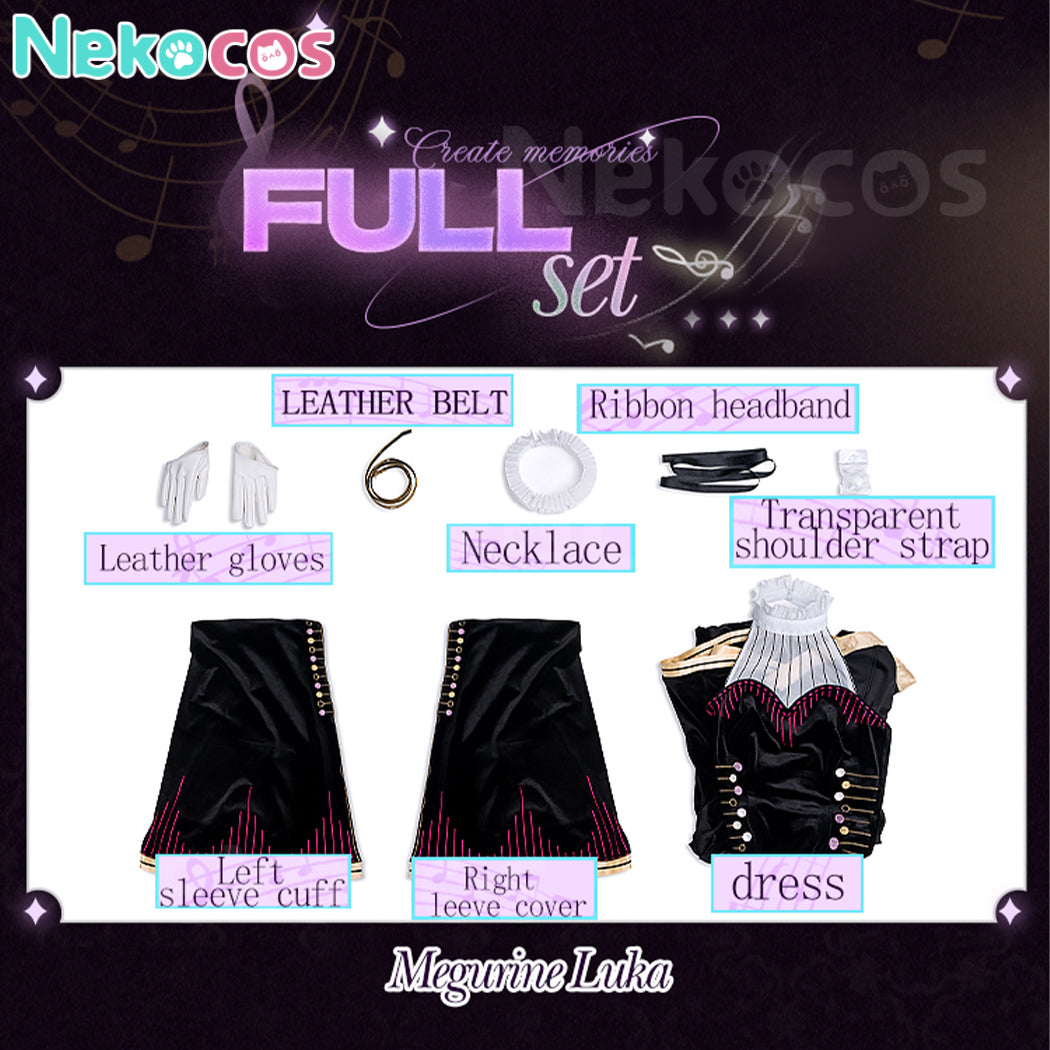 【Nekocos】Vocaloid Kagamine Rin & Len Cosplay Megurine Luka 2023 Symphony Cosplay Costume | In Stock