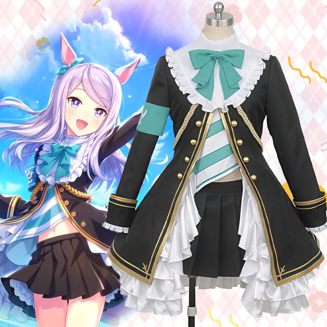 【Nekocos】Game Uma Musume Pretty Derby Cosplay Mejiro McQueen Cosplay Costume | Custom-Tailor