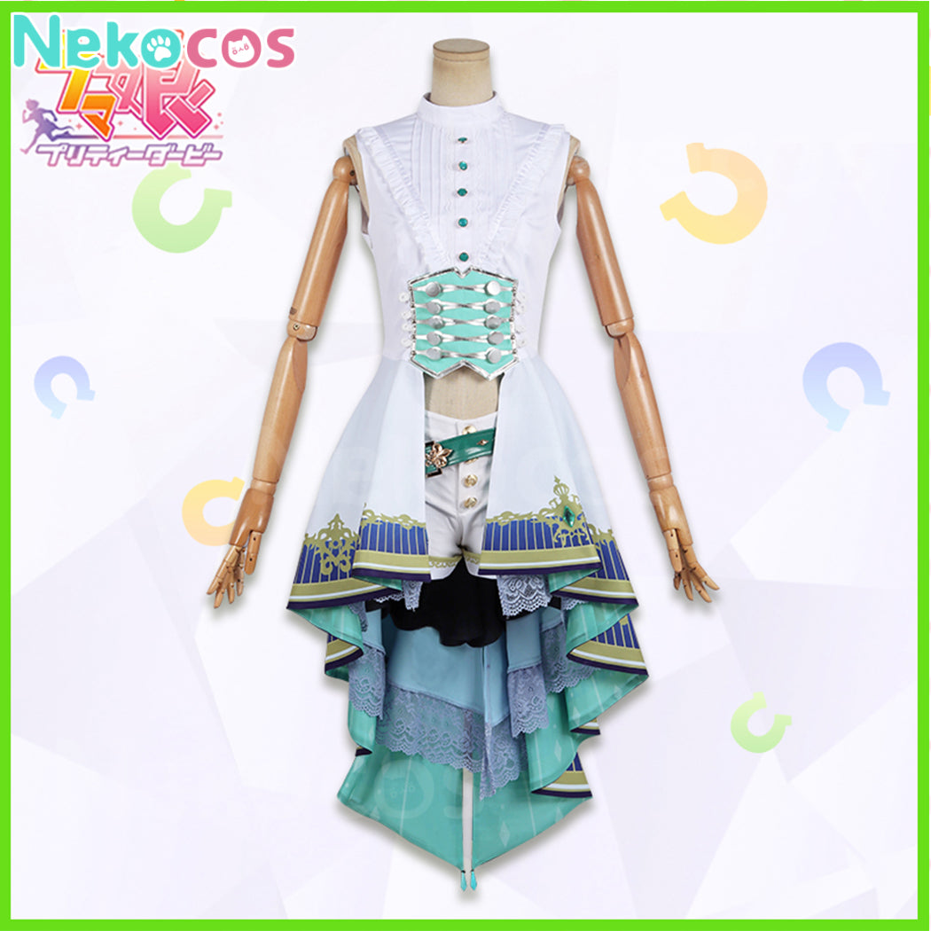 【Nekocos】Game Uma Musume Pretty Derby Cosplay Mejiro McQueen Cosplay Costume | Custom-Tailor