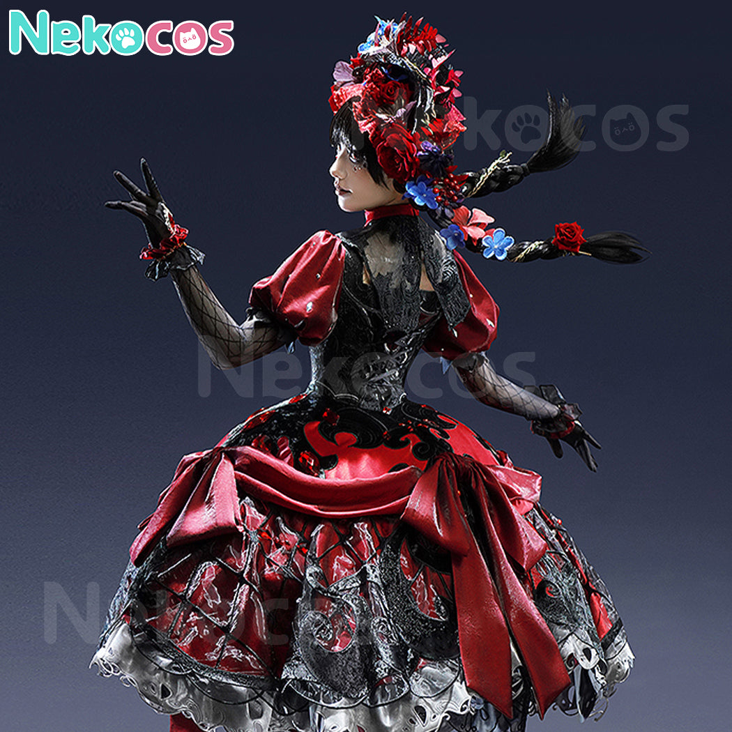 【Nekocos】Game Identity Ⅴ Cosplay Merry Kuromi Bloody Queen Mary Cosplay Costume Premium Edition | Custom-Tailor
