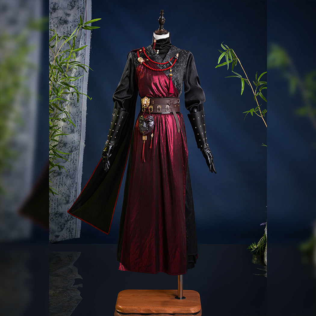 【Nekocos】Game Where Winds Meet Cosplay Midnight Blades Cosplay Costume | Custom-Tailor