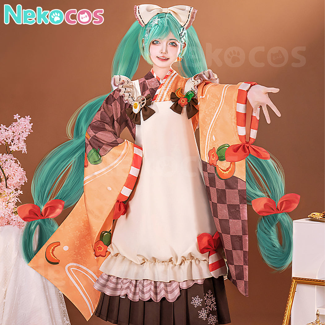 【Nekocos】Vocaloid Hatsune Miku Cosplay Snow Miku 2024 Cosplay Costume Premium Edition | In Stock