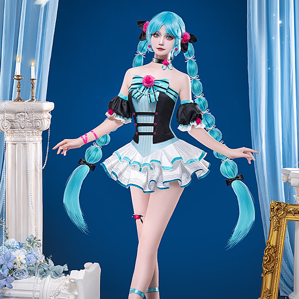 【Nekocos】Vocaloid Hatsune Miku Cosplay Hatsune Miku Dream Ballet Cosplay Costume | In Stock
