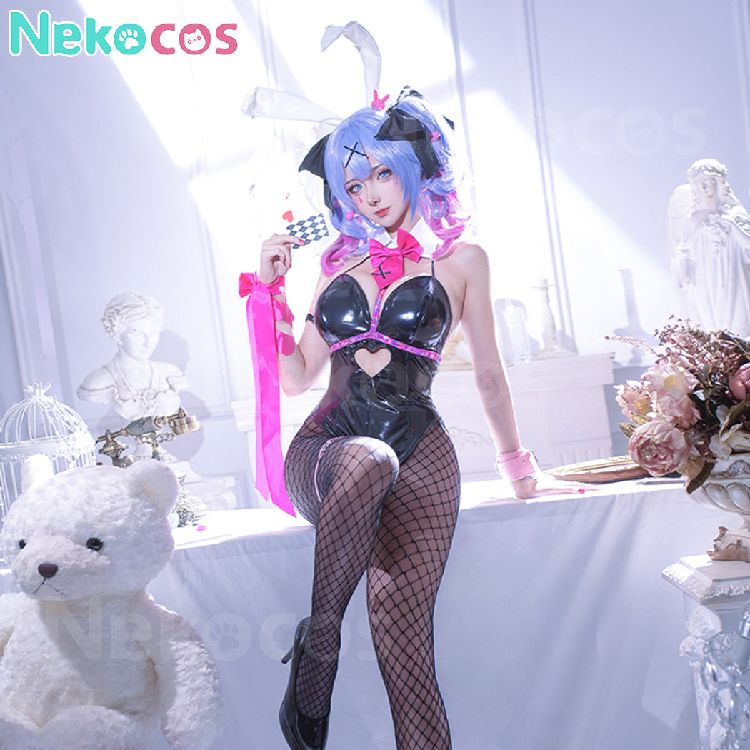 【Nekocos】Vocaloid Hatsune Miku Cosplay Miku Bunny Girl Cosplay Costume | In Stock