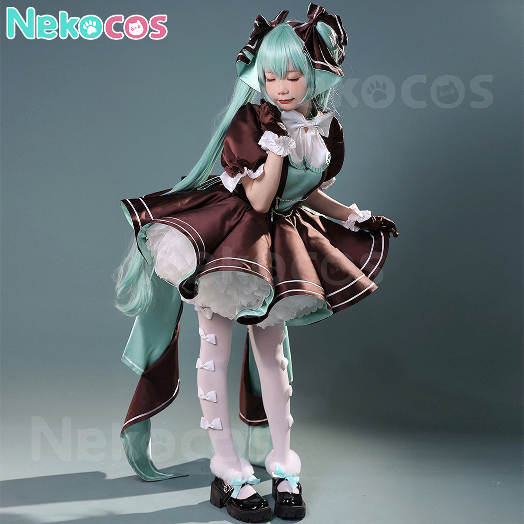 【Nekocos】Vocaloid Hatsune Miku Cosplay Hatsune Rabbit Dress Cosplay Costume | Custom-Tailor