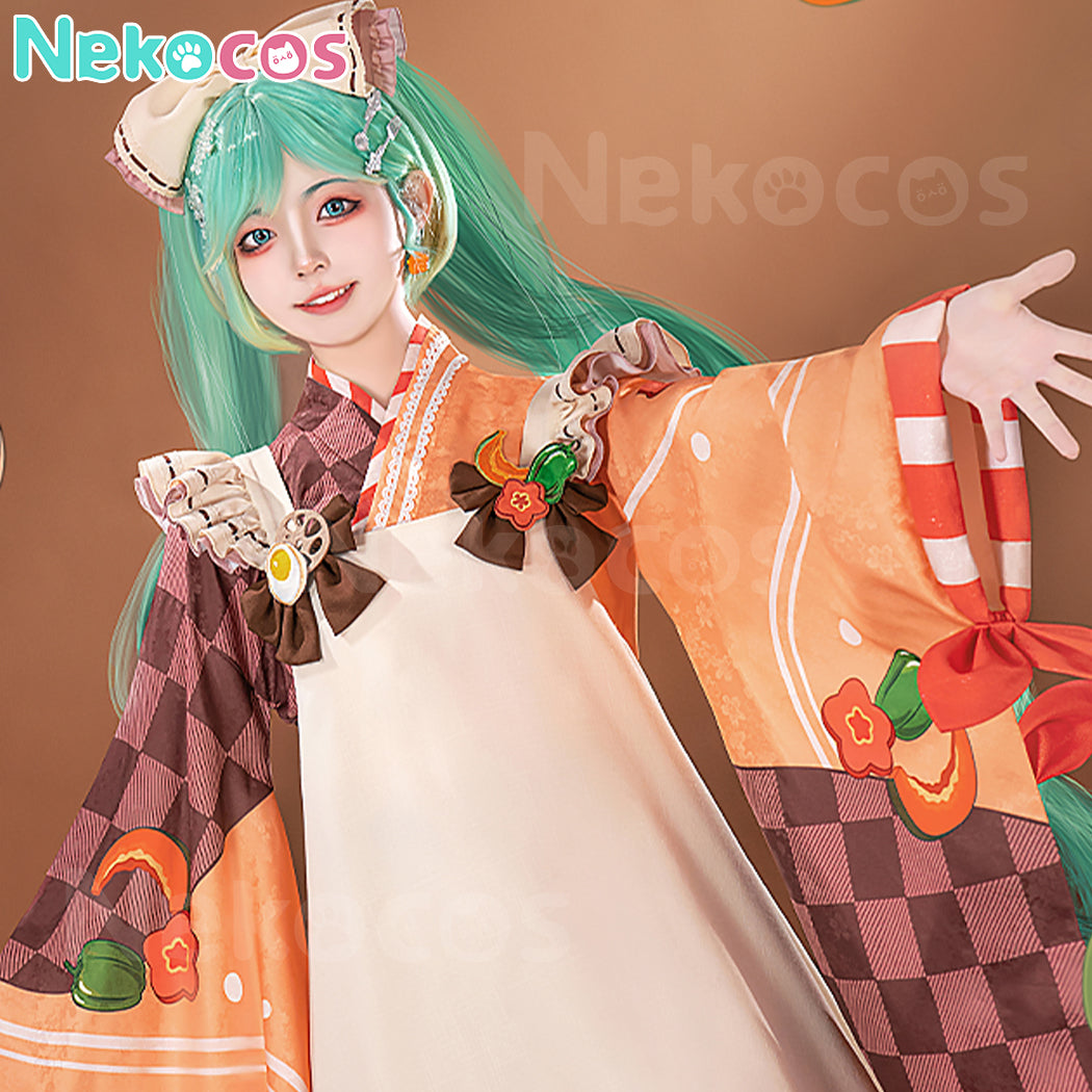 【Nekocos】Vocaloid Hatsune Miku Cosplay Snow Miku 2024 Cosplay Costume Premium Edition | In Stock