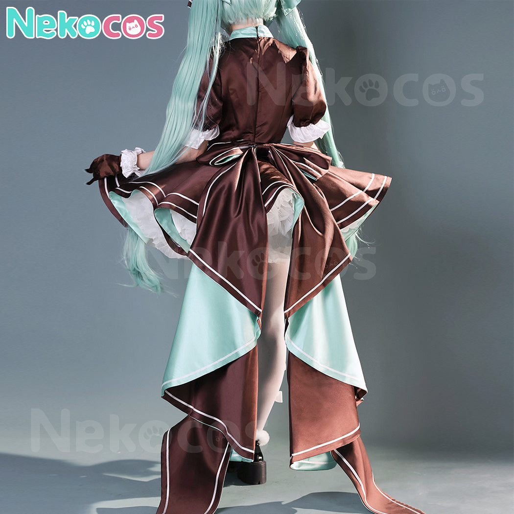 【Nekocos】Vocaloid Hatsune Miku Cosplay Hatsune Rabbit Dress Cosplay Costume | Custom-Tailor