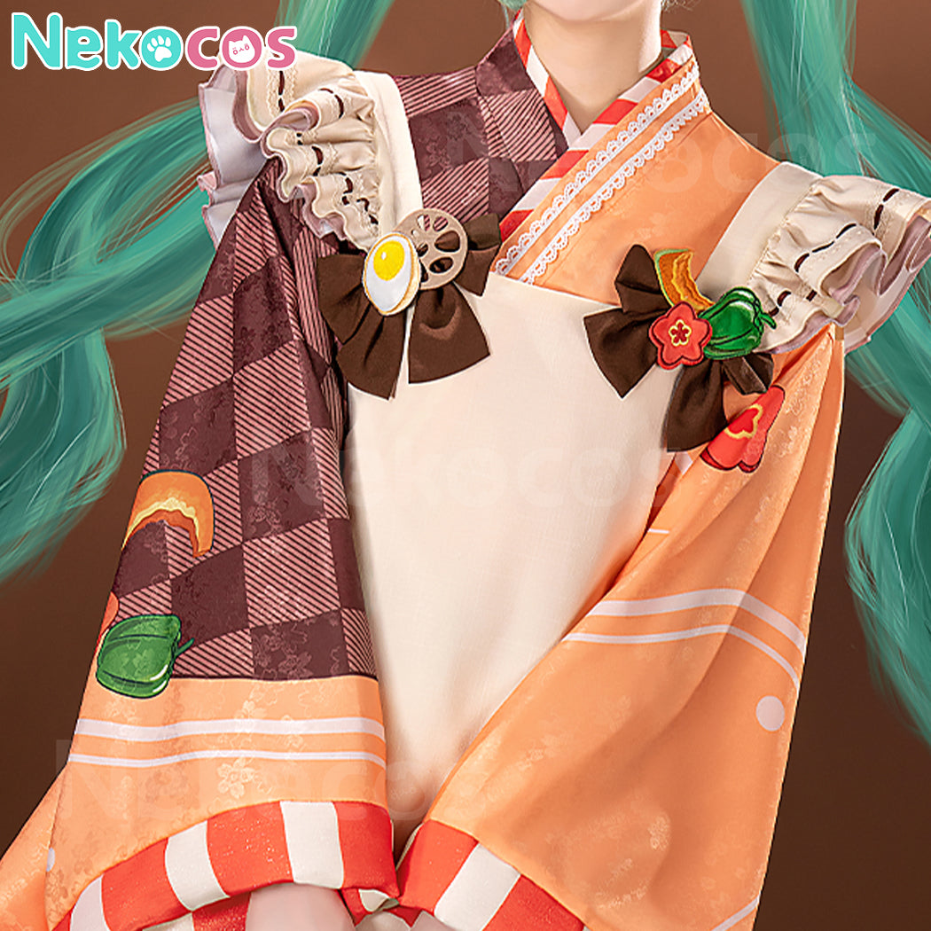 【Nekocos】Vocaloid Hatsune Miku Cosplay Snow Miku 2024 Cosplay Costume Premium Edition | In Stock