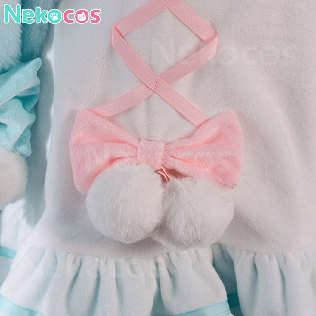 【Nekocos】Vocaloid Hatsune Miku Cosplay Hatsune Miku and Sanrio Collaboration Cosplay Costume Premium Edition | Pre-Sale