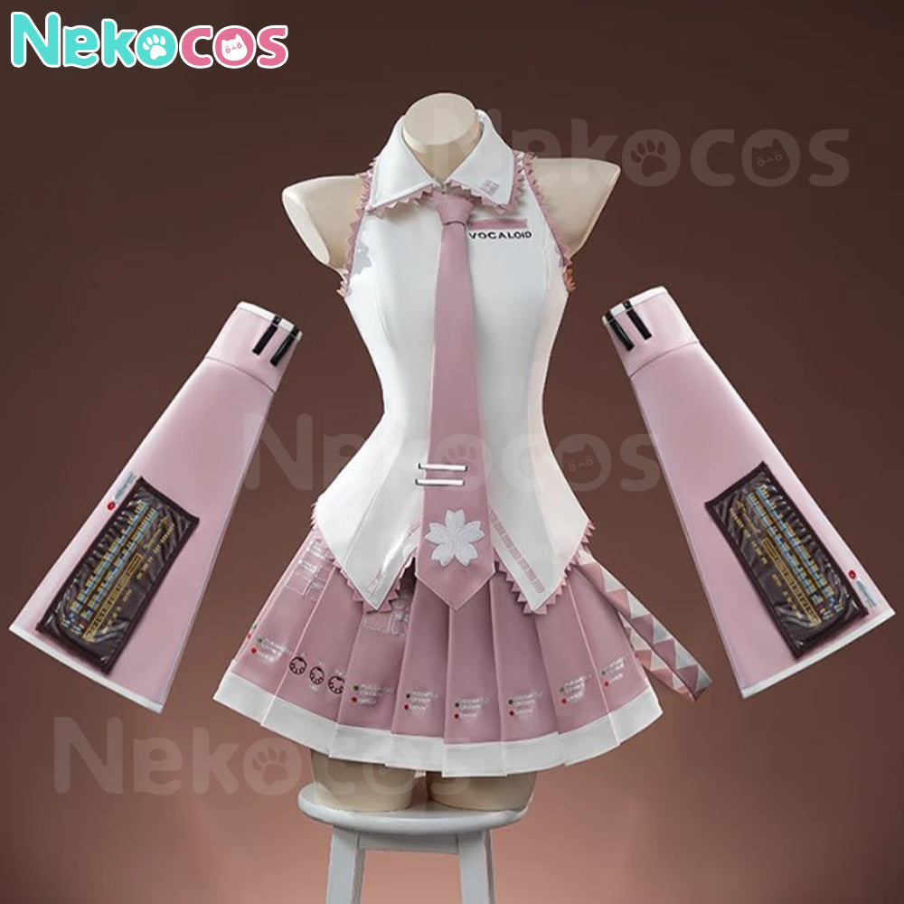 【Nekocos】Vocaloid Hatsune Miku Cosplay Pink Miku Cosplay Costume Premium Edition | Pre-Sale