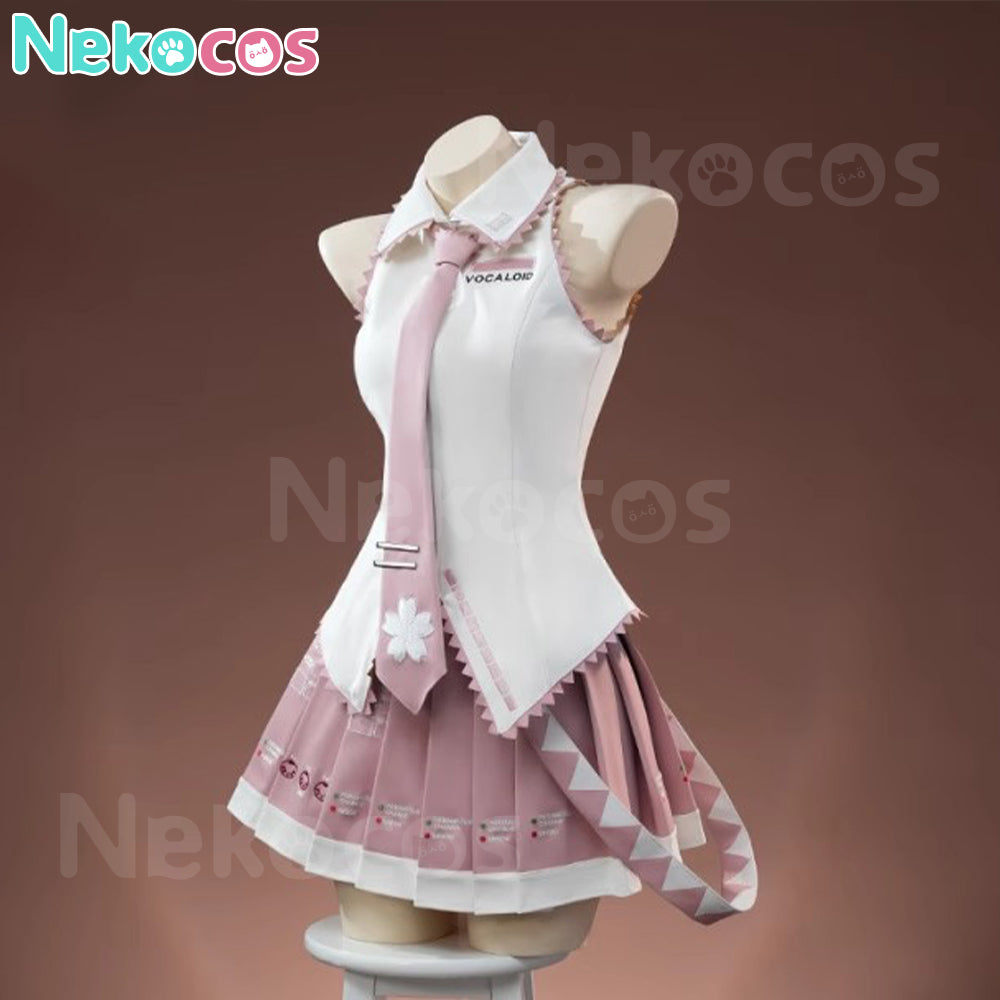 【Nekocos】Vocaloid Hatsune Miku Cosplay Pink Miku Cosplay Costume Premium Edition | Pre-Sale
