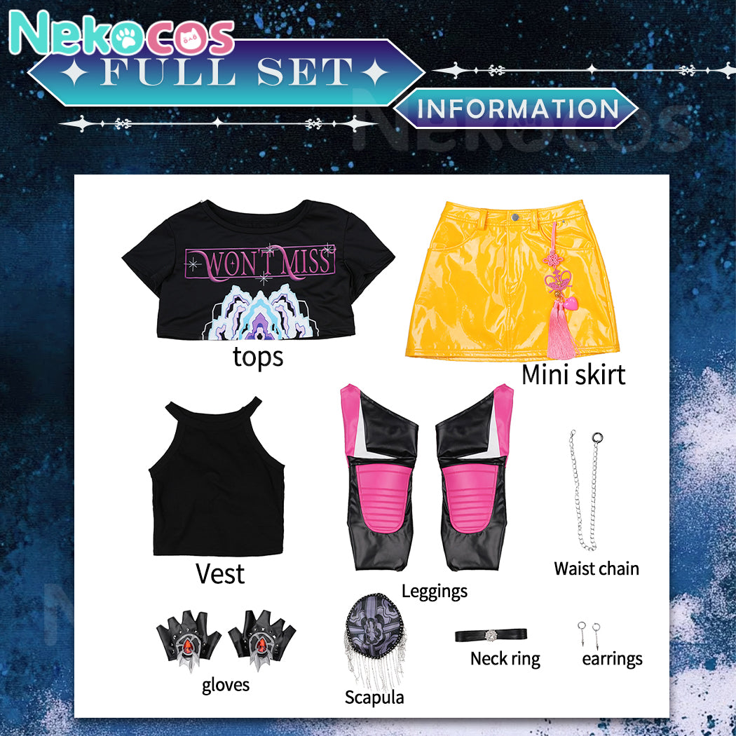 【Nekocos】Anime KPop Demon Hunters Cosplay Mira Cosplay Costume | Custom-Tailor