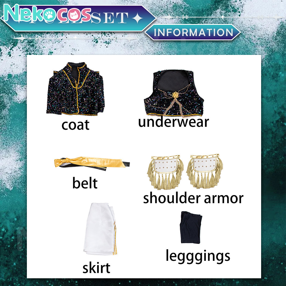 【Nekocos】Anime KPop Demon Hunters Cosplay Mira Cosplay Costume | Pre-Sale