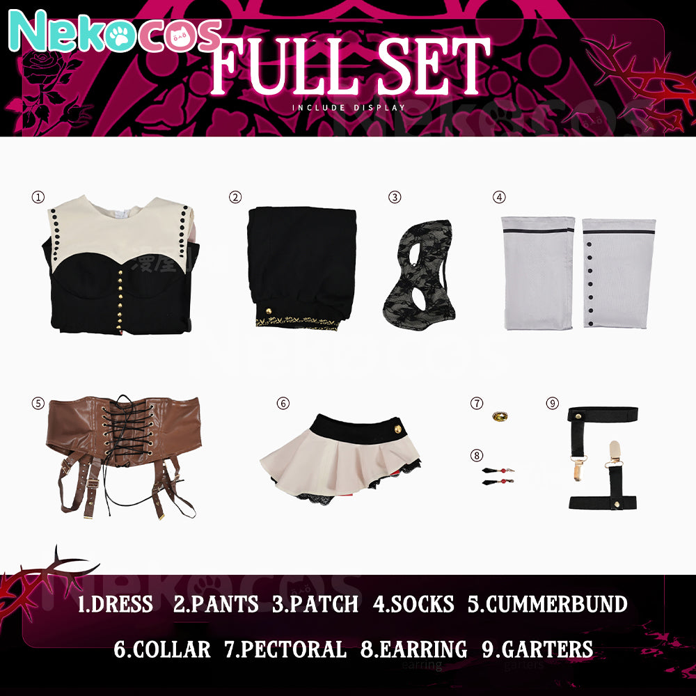 【Nekocos】Anime BanG Dream! Ave Mujica Cosplay Misumi Hatsune Cosplay Costume | In Stock