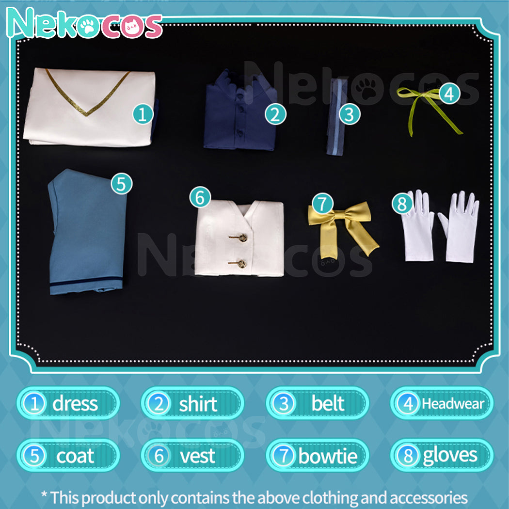 【Nekocos】Anime Secrets of the Silent Witch Cosplay Silent Witch Monica Everett Cosplay Costume | In Stock