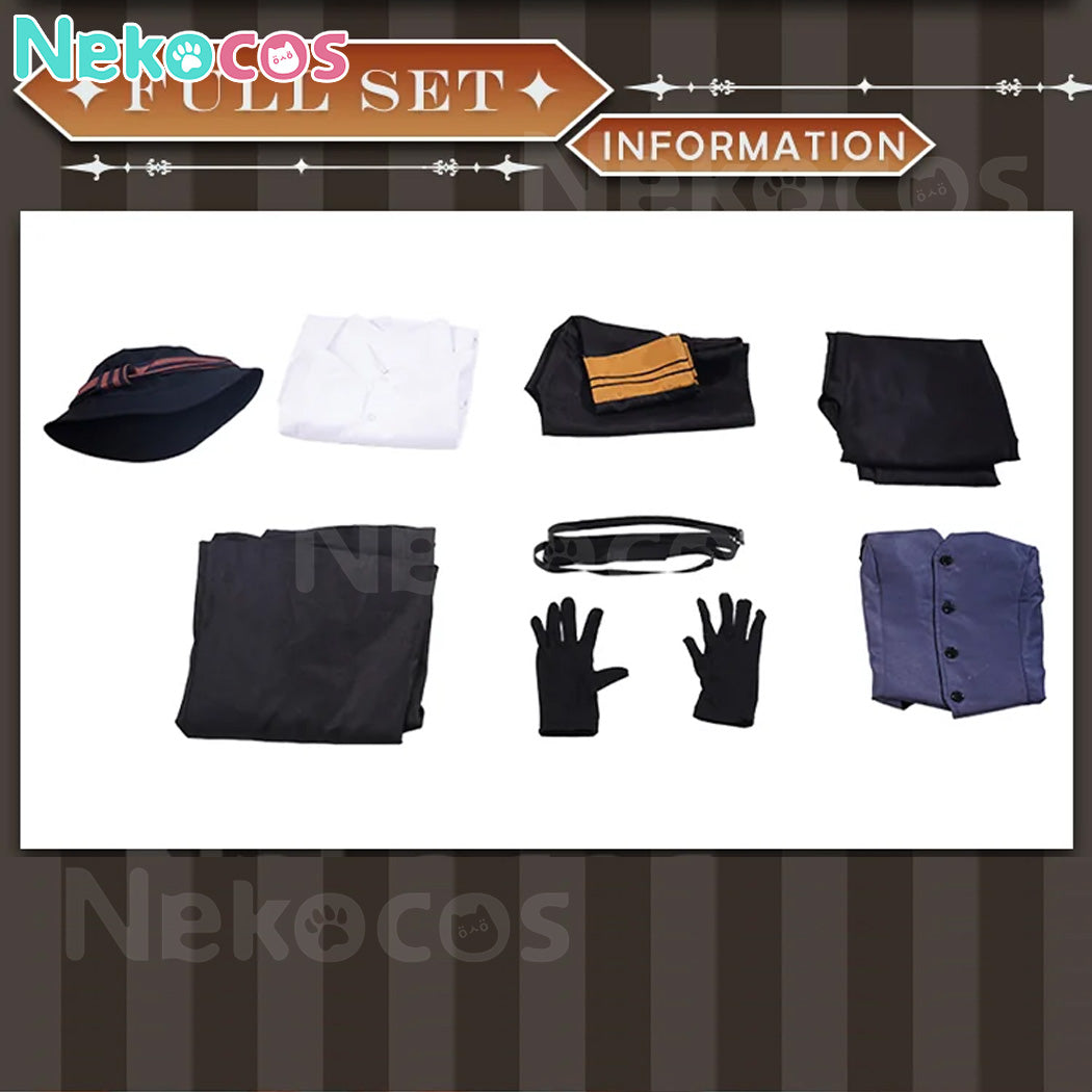 【Nekocos】Anime Bungo Stray Dogs Cosplay Yinweilai Cosplay Male Costume | In Stock