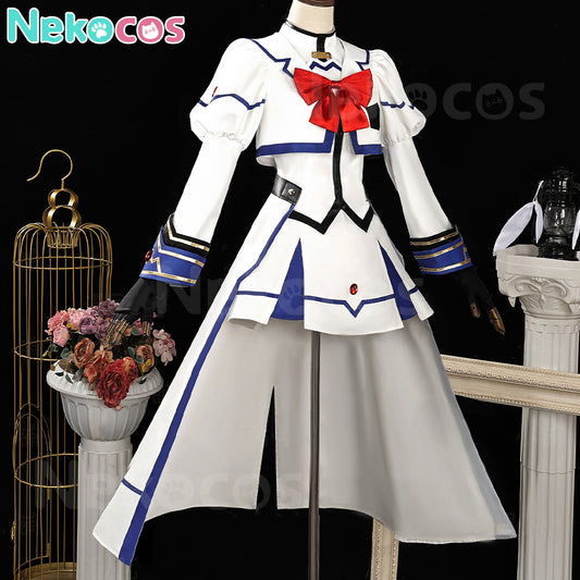 【Nekocos】Anime Magical Girl Lyrical Nanoha Cosplay Nanoha Takamachi Cosplay Costume | Pre-Sale