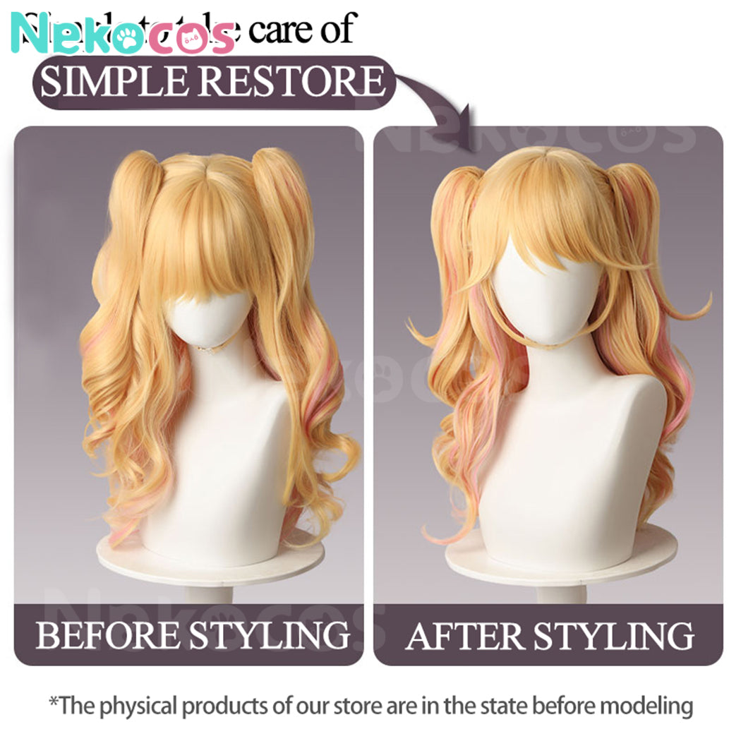 【Nekocos】Anime Aikatsu Stars Cosplay Natsuki Mikuru Cosplay Wig | Custom-Tailor