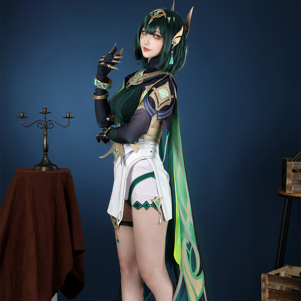 【Nekocos】Game Genshin Impact Cosplay Nefer Costume Premium Edition | Custom-Tailor