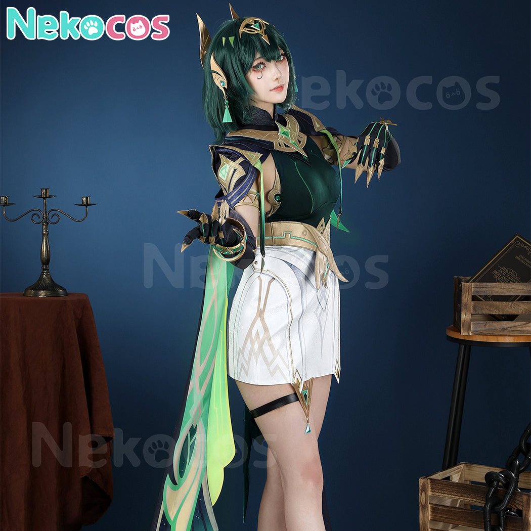 【Nekocos】Game Genshin Impact Cosplay Nefer Costume Premium Edition | Custom-Tailor