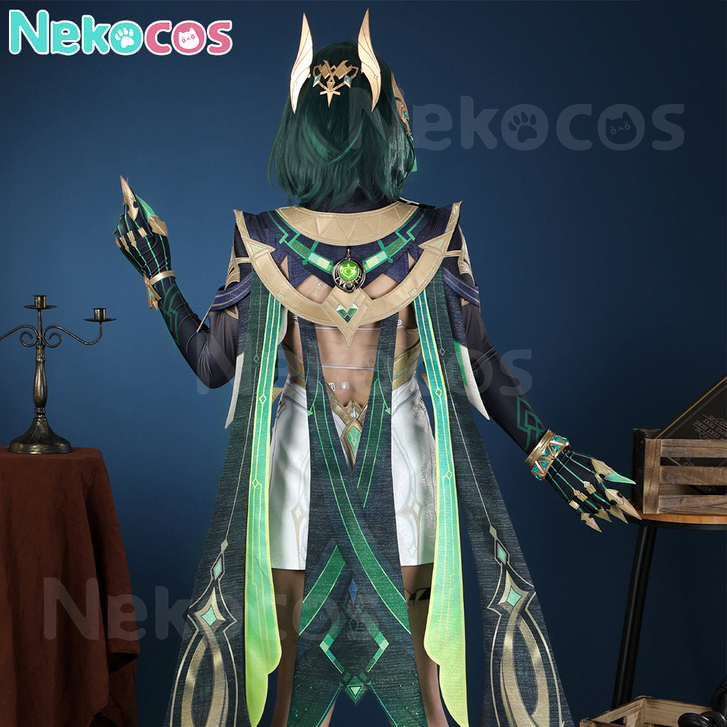 【Nekocos】Game Genshin Impact Cosplay Nefer Costume Premium Edition | Custom-Tailor