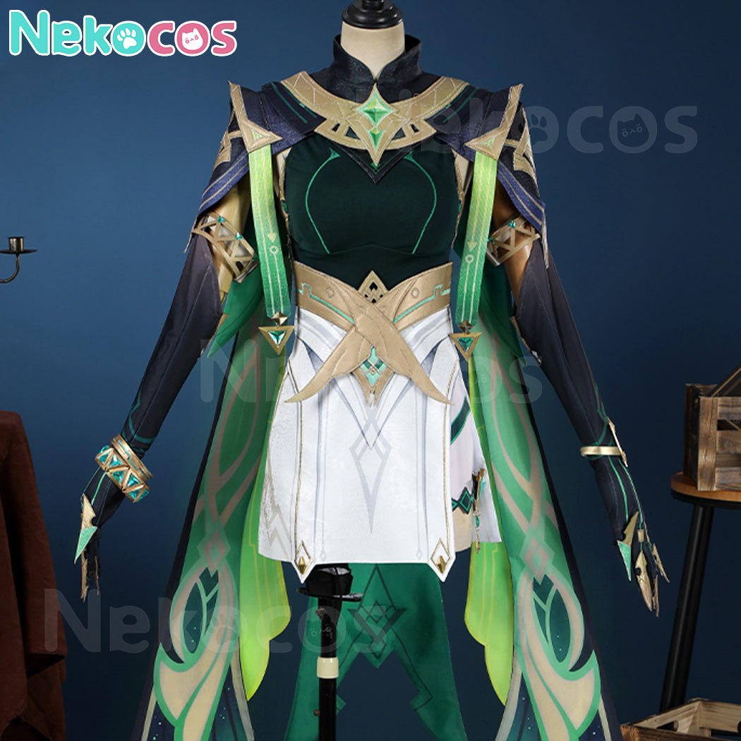 【Nekocos】Game Genshin Impact Cosplay Nefer Costume Premium Edition | Custom-Tailor