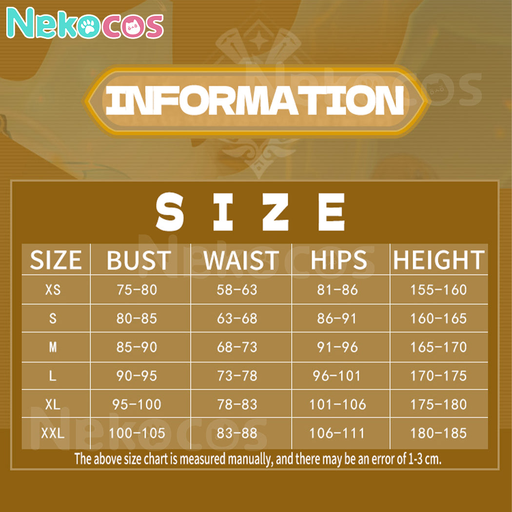【Nekocos】Game Genshin Impact Cosplay Nefer Costume Premium Edition | Custom-Tailor