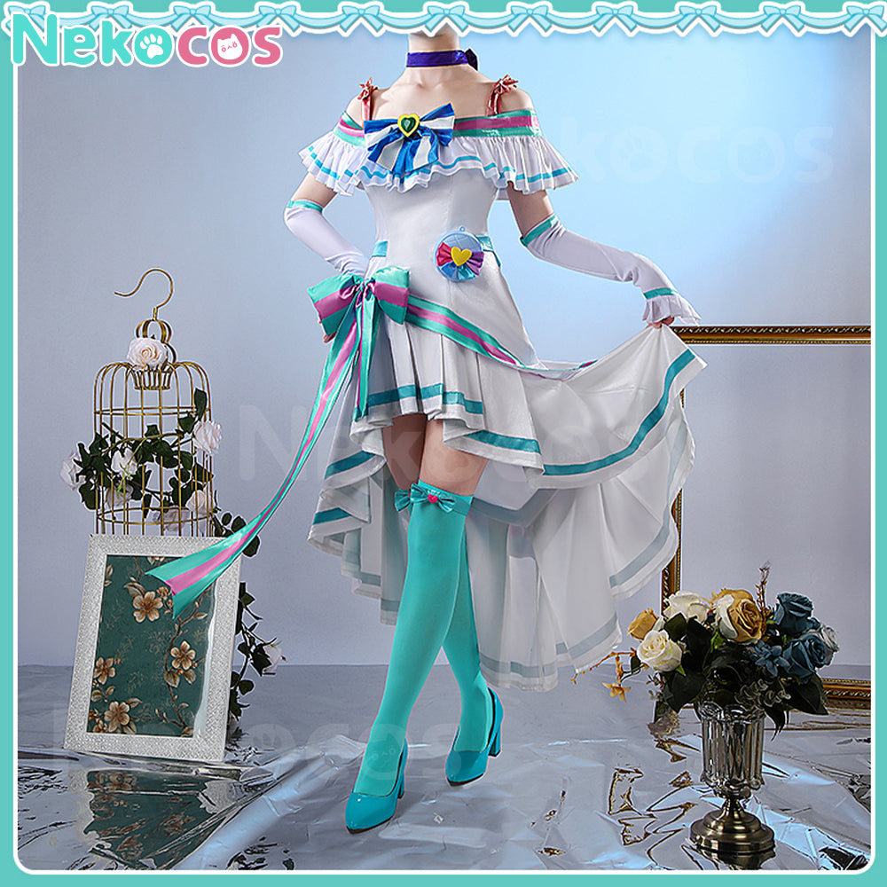 【Nekocos】Anime Pretty Cure Princess Cosplay Nekoyashiki Mayu Cosplay Costume Premium Edition | Custom-Tailor