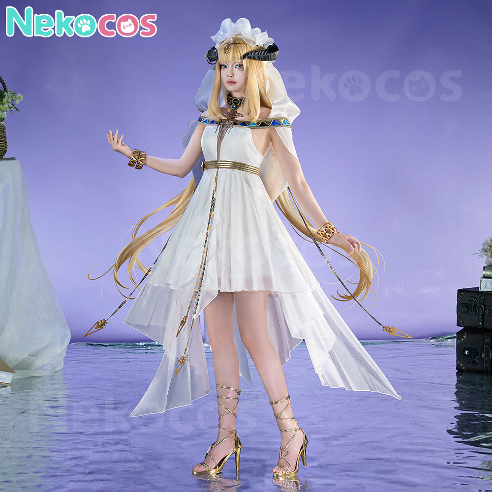 【Auf Lager】Spiel Arknights Cosplay Nightingale Cosplay Kostüm Premium Edition