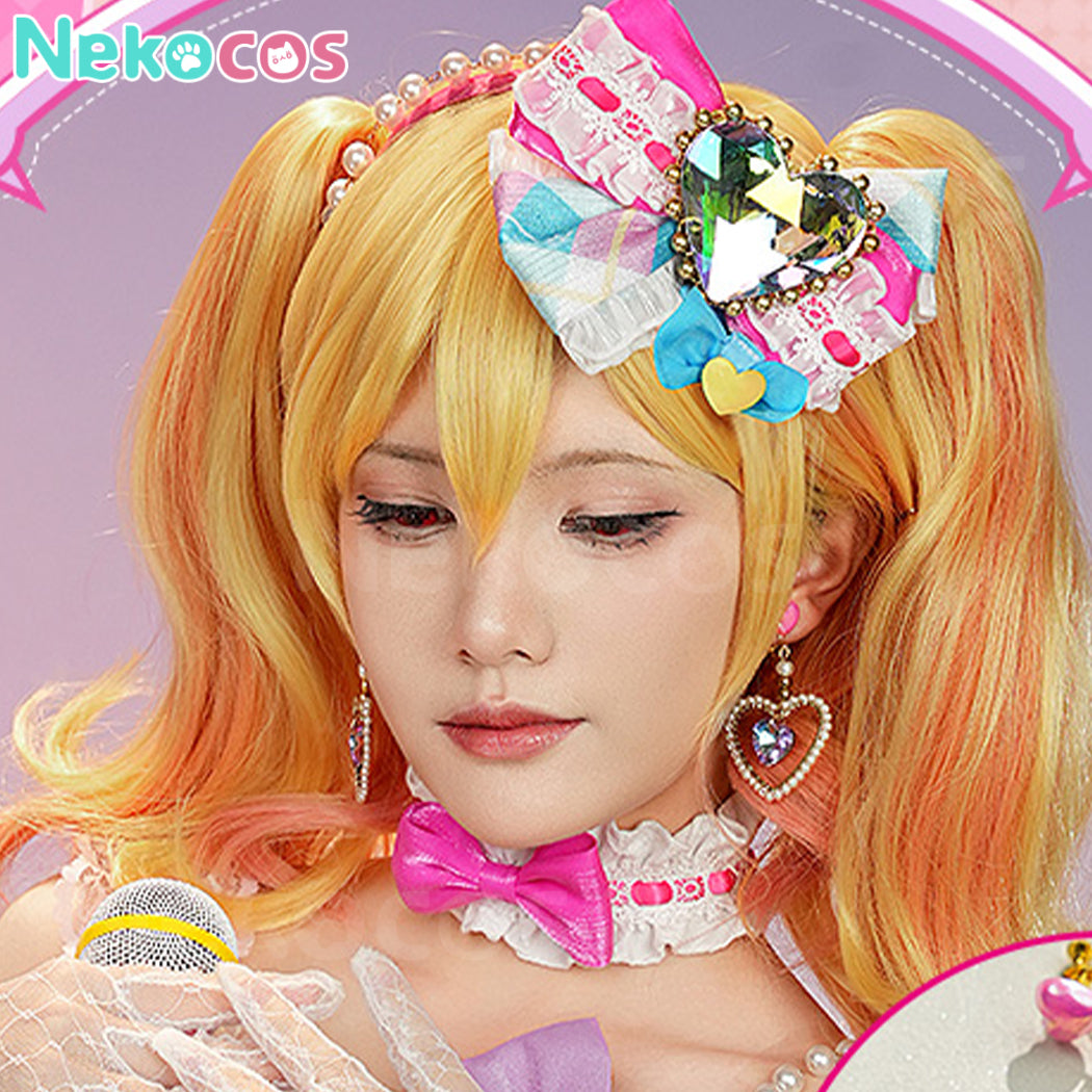 【Nekocos】Anime Aikatsu! Cosplay Nijino Yume Cosplay Costume Premium Edition | In Stock