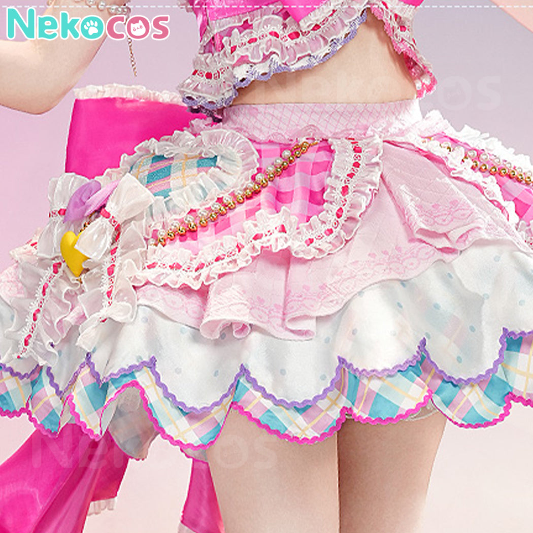 【Nekocos】Anime Aikatsu! Cosplay Nijino Yume Cosplay Costume Premium Edition | In Stock