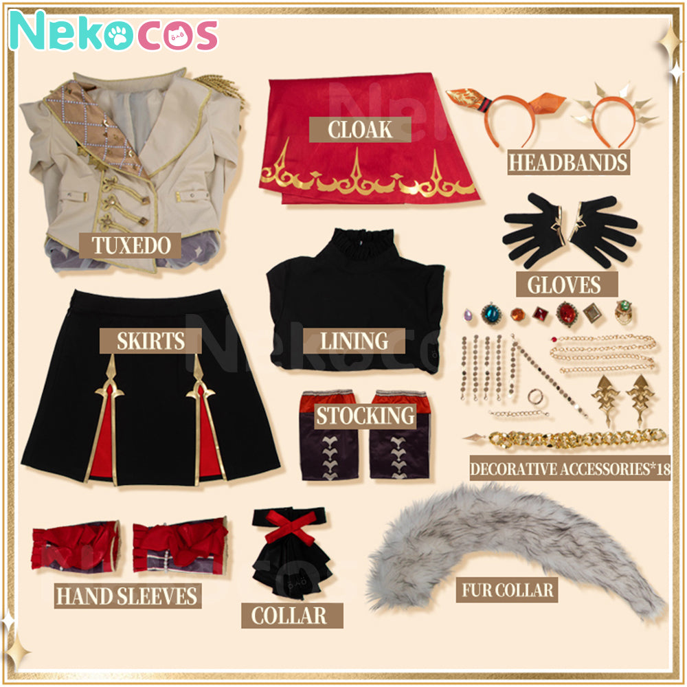 【Nekocos】Game Uma Musume Pretty Derby Cosplay Orfevre Cosplay Costume | Pre-Sale
