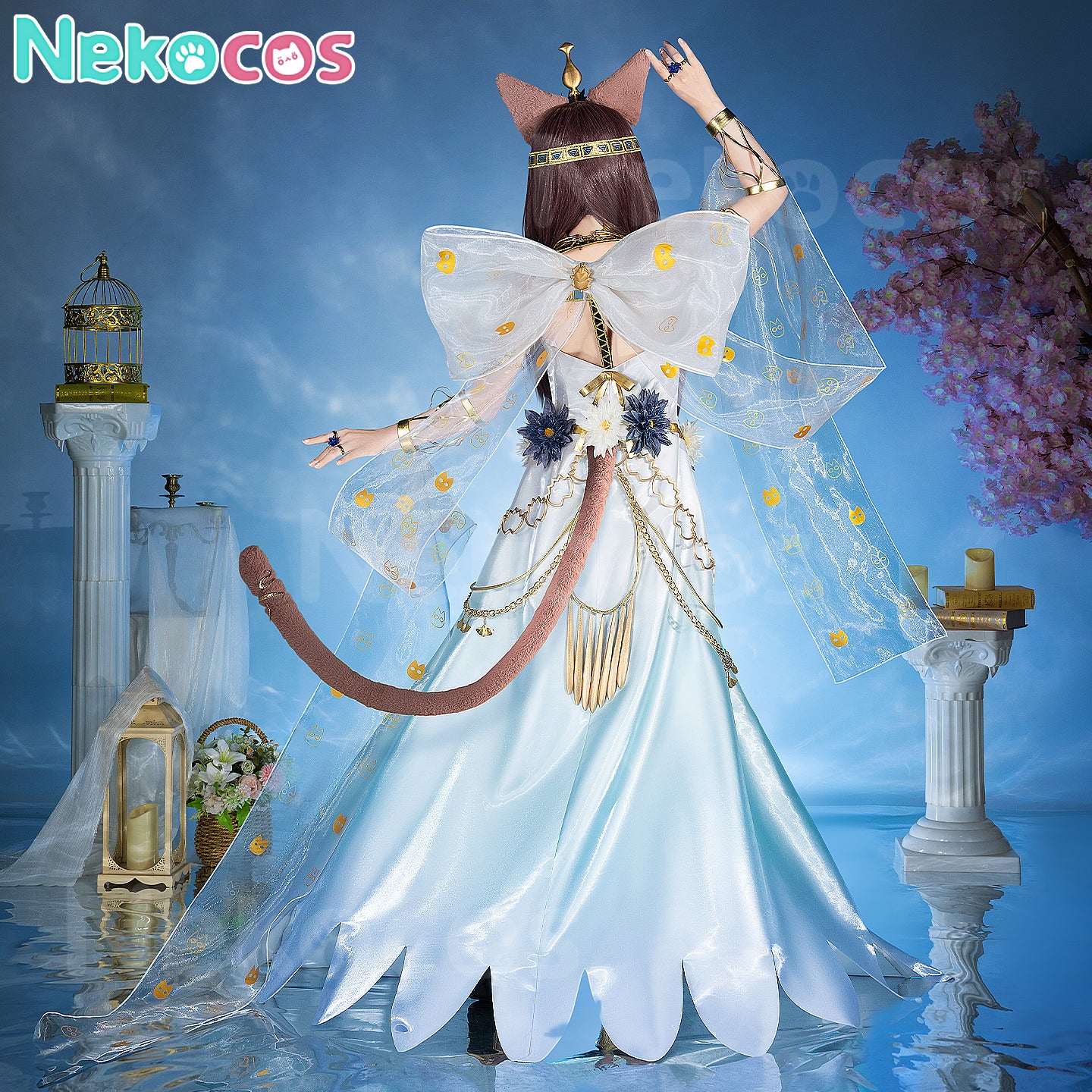 【Nekocos】Game Arknights Cosplay Pepe Star Shift Cosplay Costume Premium Edition | Custom-Tailor