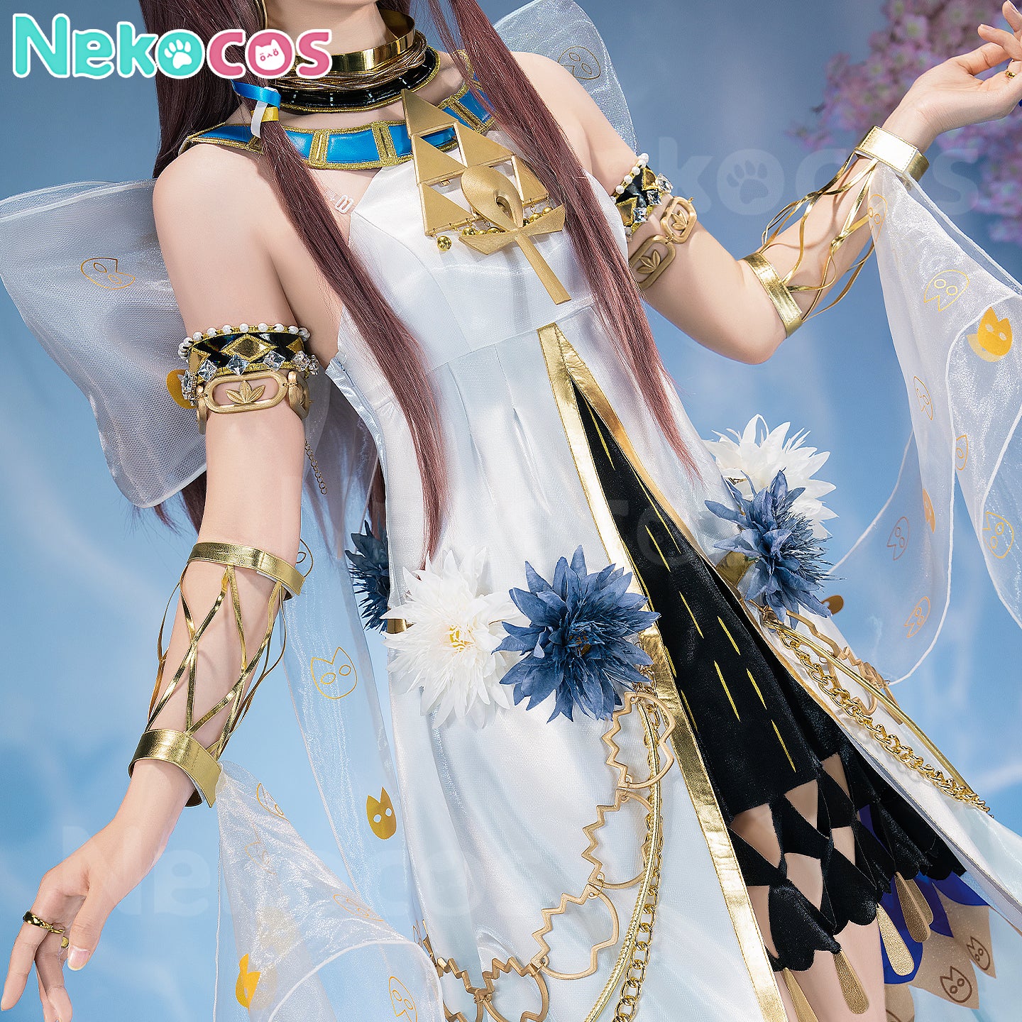 【Nekocos】Game Arknights Cosplay Pepe Star Shift Cosplay Costume Premium Edition | Custom-Tailor