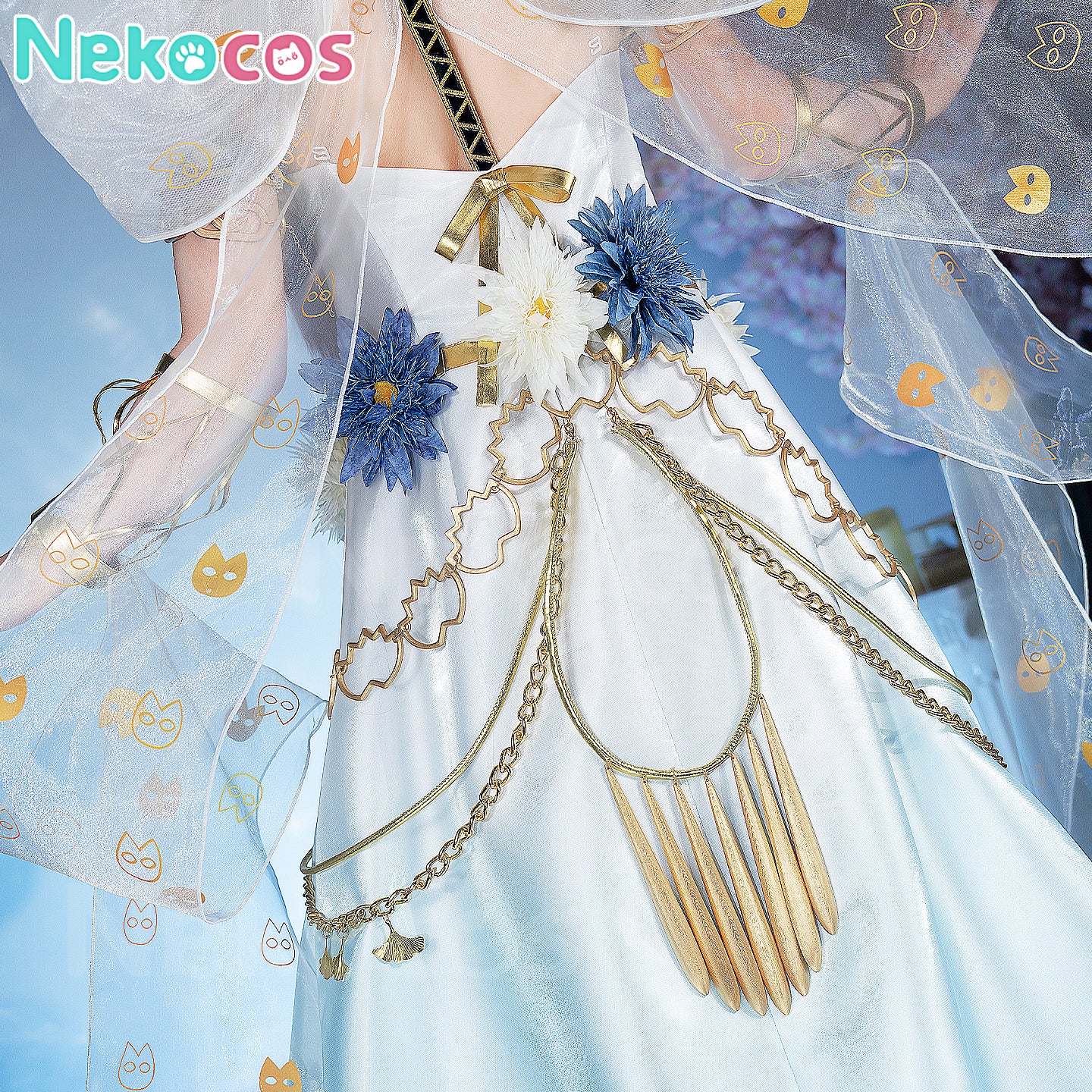【Nekocos】Game Arknights Cosplay Pepe Star Shift Cosplay Costume Premium Edition | Custom-Tailor